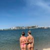 Retro tie sides thong pant