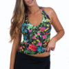 Halter Supportive Tankini Top