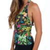 Halter Supportive Tankini Top