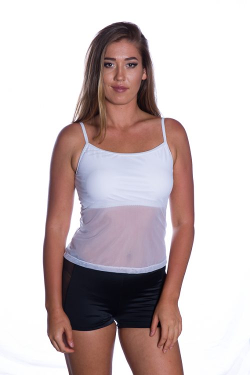 Mastectomy - Mesh Body Scoop Neck Cami