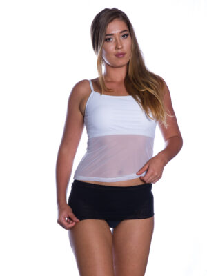 Mastectomy - Mesh Body Scoop Neck Cami