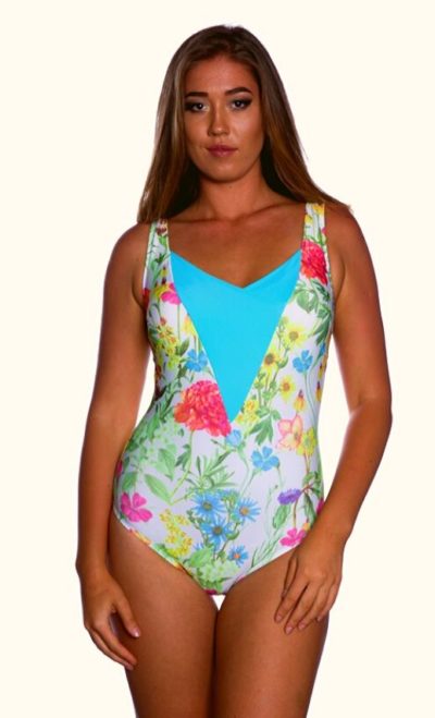 V Front One Piece