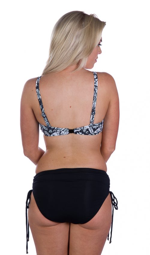 Ruched adjustable sides pants