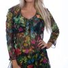 Mesh Coverup Shirt