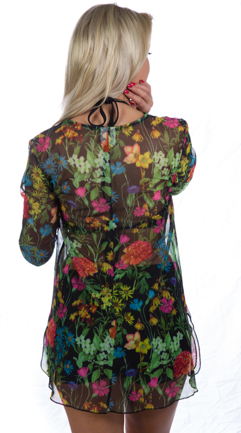 Mesh Coverup Shirt