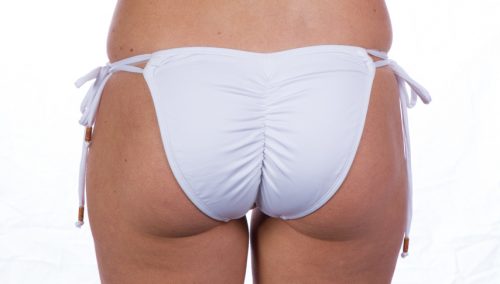 CHEEKY SCRUNCED loop tie side pants