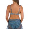Mesh flaired  Mini Skirt