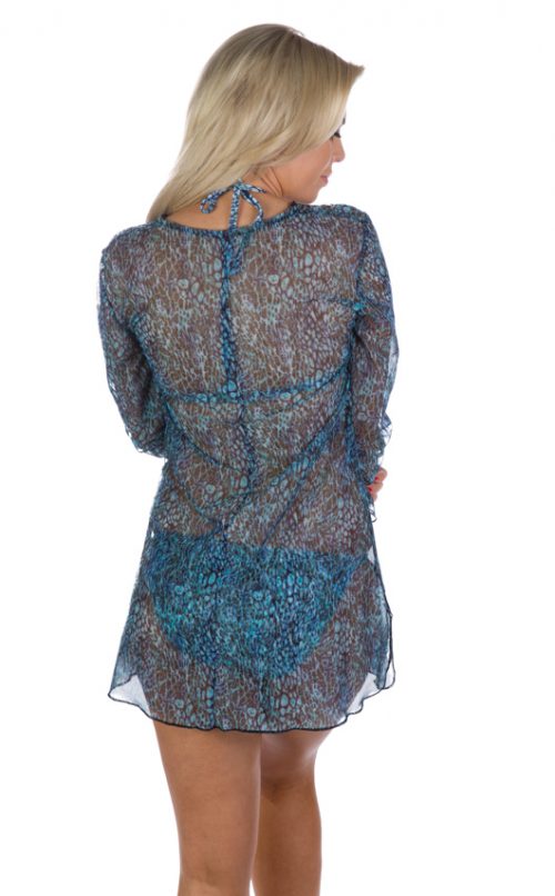 Mesh Coverup Shirt