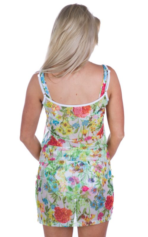 Mesh Singlet tankini top