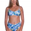 V neck crop bikini top - OZ